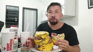 Eating the Biggest Burger King in X videos