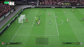 Fucking idiot shoots on the goal line and misses