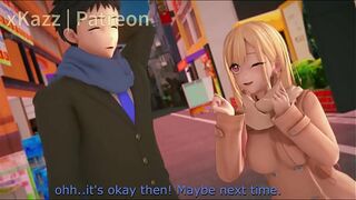Marin Kitagawa does Christmas cosplay for an old man in a motel