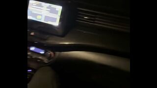I get sucked off by a stranger who takes me on the road.